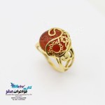 انگشتر طلا - طرح بته‌جقه