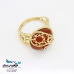 انگشتر طلا - طرح بته‌جقه