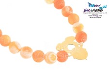 دستبند طلا و سنگ - طرح نوزاد