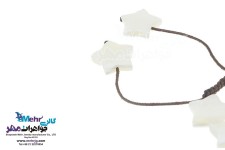 دستبند طلا و سنگ - طرح گل سرو تاک