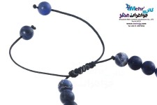 دستبند طلا و سنگ - طرح ماه و ستاره