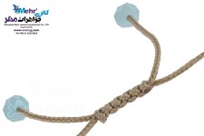 دستبند طلا و سنگ - طرح لباس بادی