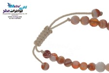 دستبند طلا و سنگ - طرح زنبور