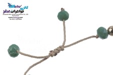 دستبند طلا و سنگ - طرح جغد