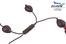 دستبند طلا و سنگ - طرح جغد