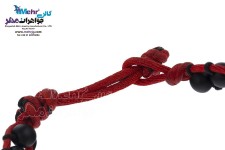 دستبند طلا و سنگ - طرح گوی تراش