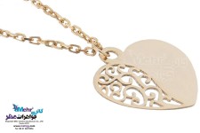 آویز ساعت طلا - طرح قلب