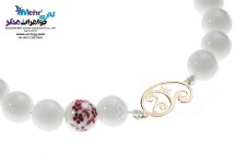 دستبند طلا و سنگ - طرح بته‌جقه