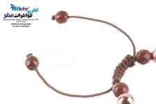 دستبند طلا و سنگ - طرح اسلیمی