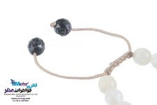 دستبند طلا و سنگ - طرح بارداری