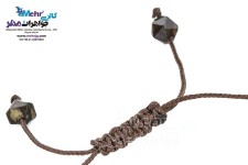 دستبند طلا و سنگ - طرح سنتی