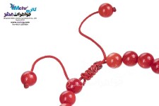 دستبند طلا و سنگ - طرح لوتوس