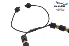 دستبند طلا و سنگ - طرح اسلیمی