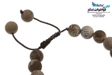 دستبند طلا و سنگ - طرح اسلیمی