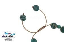 دستبند طلا و سنگ - طرح درخت