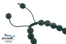 دستبند طلا و سنگ - طرح برگ