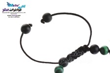 دستبند طلا و سنگ - طرح درخت