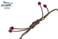 دستبند طلا و سنگ - طرح سیب