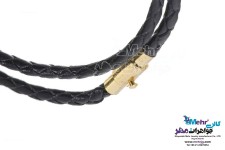 دستبند طلا و چرم - طرح نت موسیقی