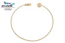 دستبند النگویی طلا - طرح هندسی