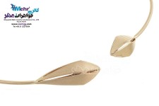 دستبند النگویی طلا - طرح هندسی