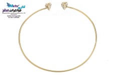 دستبند النگویی طلا - طرح هندسی