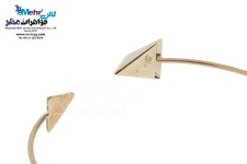 دستبند النگویی طلا - طرح پیرامید