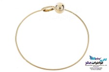 دستبند النگویی طلا - طرح هندسی