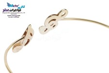 دستبند النگویی طلا - طرح نت موسیقی