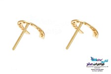 گوشواره طلا - طرح نعل اسب