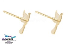 گوشواره طلا - طرح پرنده
