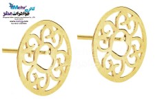گوشواره طلا - طرح اسلیمی