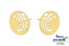 گوشواره طلا - طرح گندم