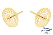 گوشواره طلا - طرح گندم
