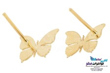 گوشواره طلا - طرح پروانه