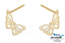 گوشواره طلا - طرح پروانه