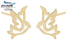 گوشواره طلا - طرح پرنده