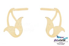 گوشواره طلا - طرح بتهجقه