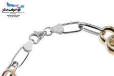 دستبند طلا - طرح هندسی