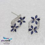 گوشواره طلا - طرح گل مارکیز