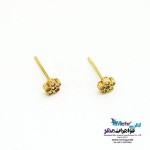 گوشواره طلا - طرح گل