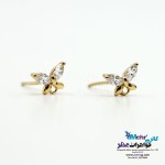 گوشواره طلا - طرح پروانه