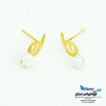گوشواره طلا - طرح اسلیمی