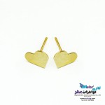 گوشواره طلا - طرح قلب