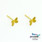 گوشواره طلا - طرح پروانه