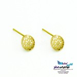 گوشواره طلا - طرح گل