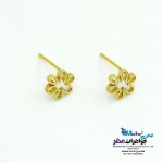 گوشواره طلا - طرح گل