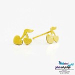 گوشواره طلا - طرح گیلاس