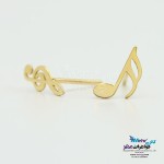 گوشواره طلا - طرح نت موسیقی