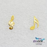گوشواره طلا - طرح نت موسیقی